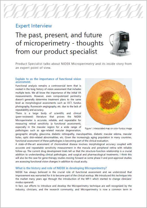 Microperímetro MP-3