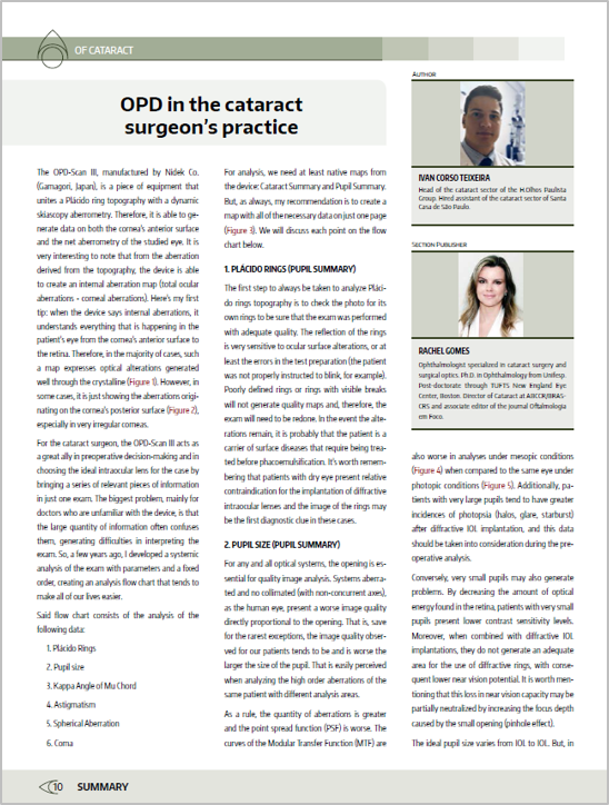 Potencia Refractiva / Analizador Corneal OPD-Scan III