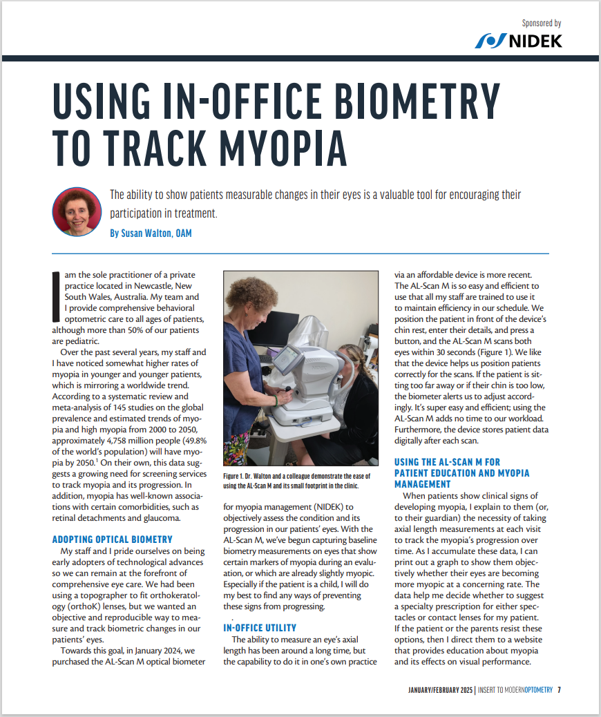 Biômetro Óptico AL-Scan M