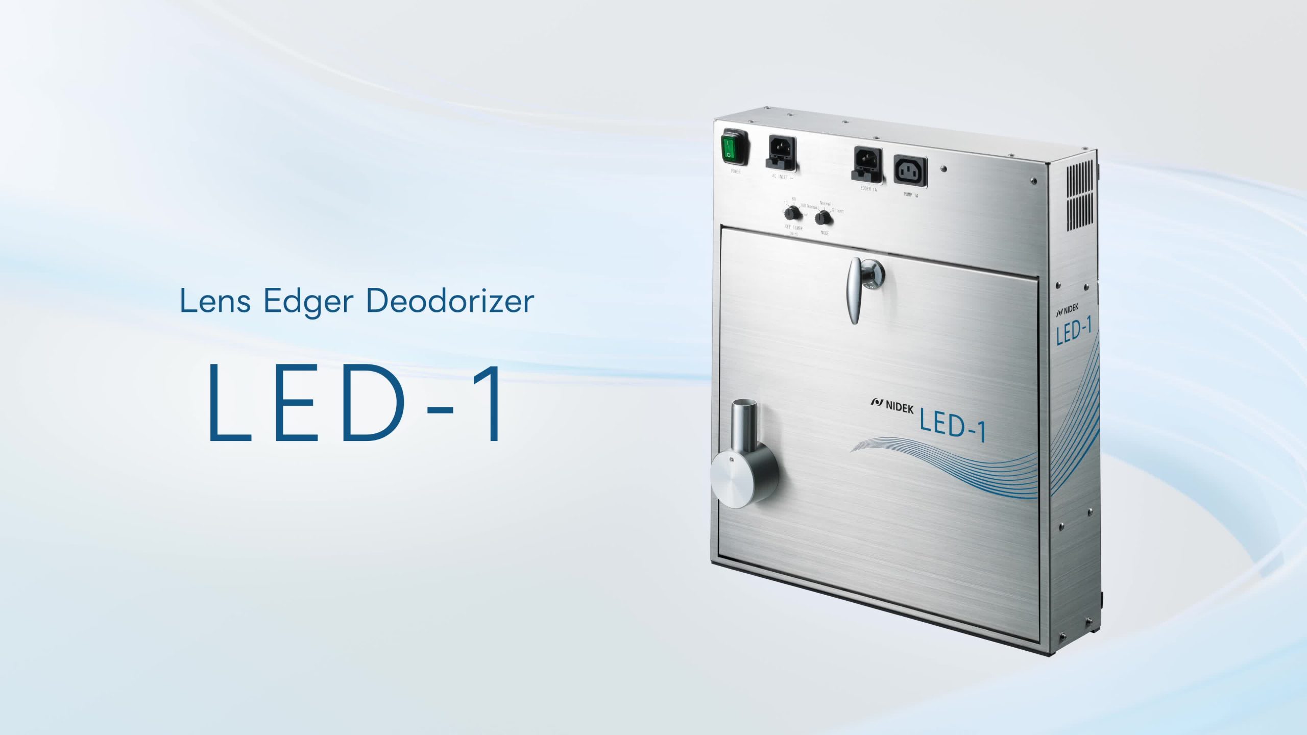 Introducción del Producto: Desodorizador de Biseladora de Lentes LED-1
