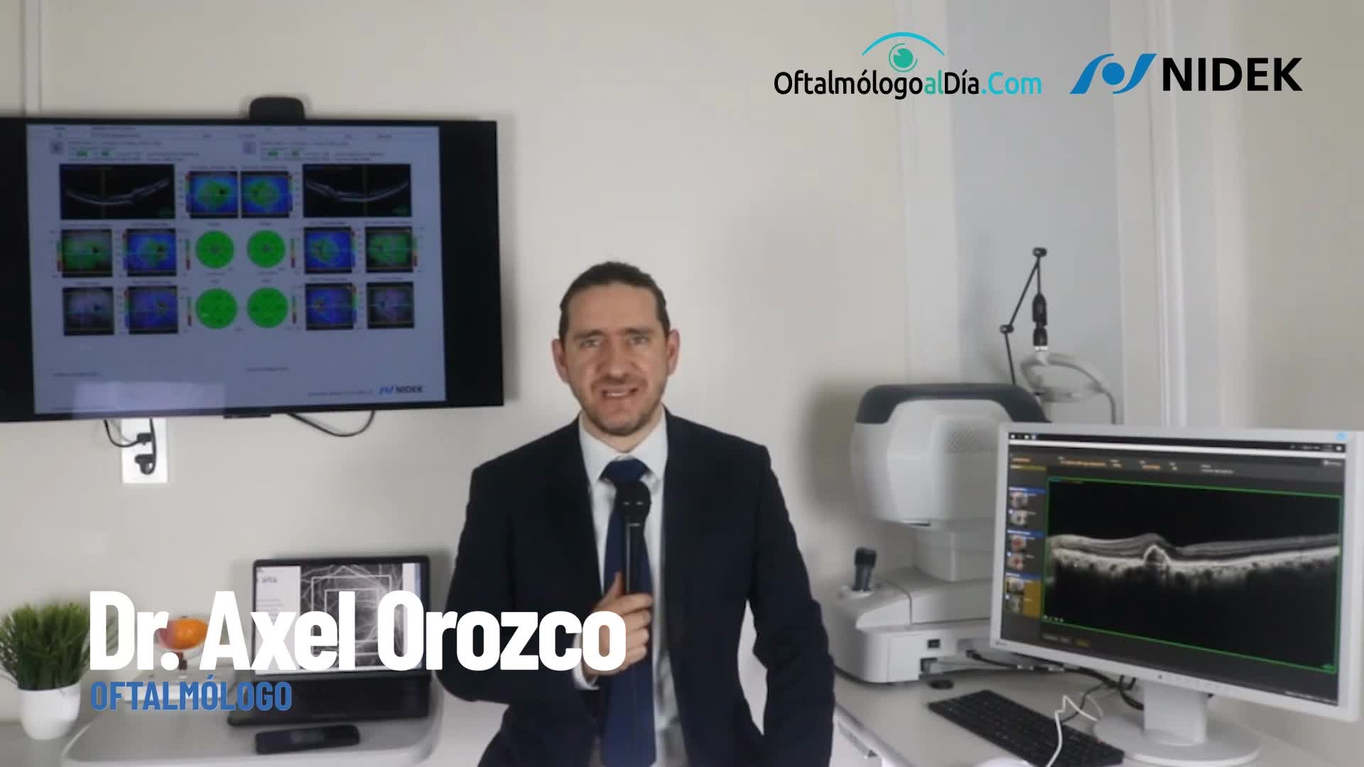 Spanish: El Dr. Axel Orozco Hernández comparte su experiencia con el OCT RS-1 Glauvas