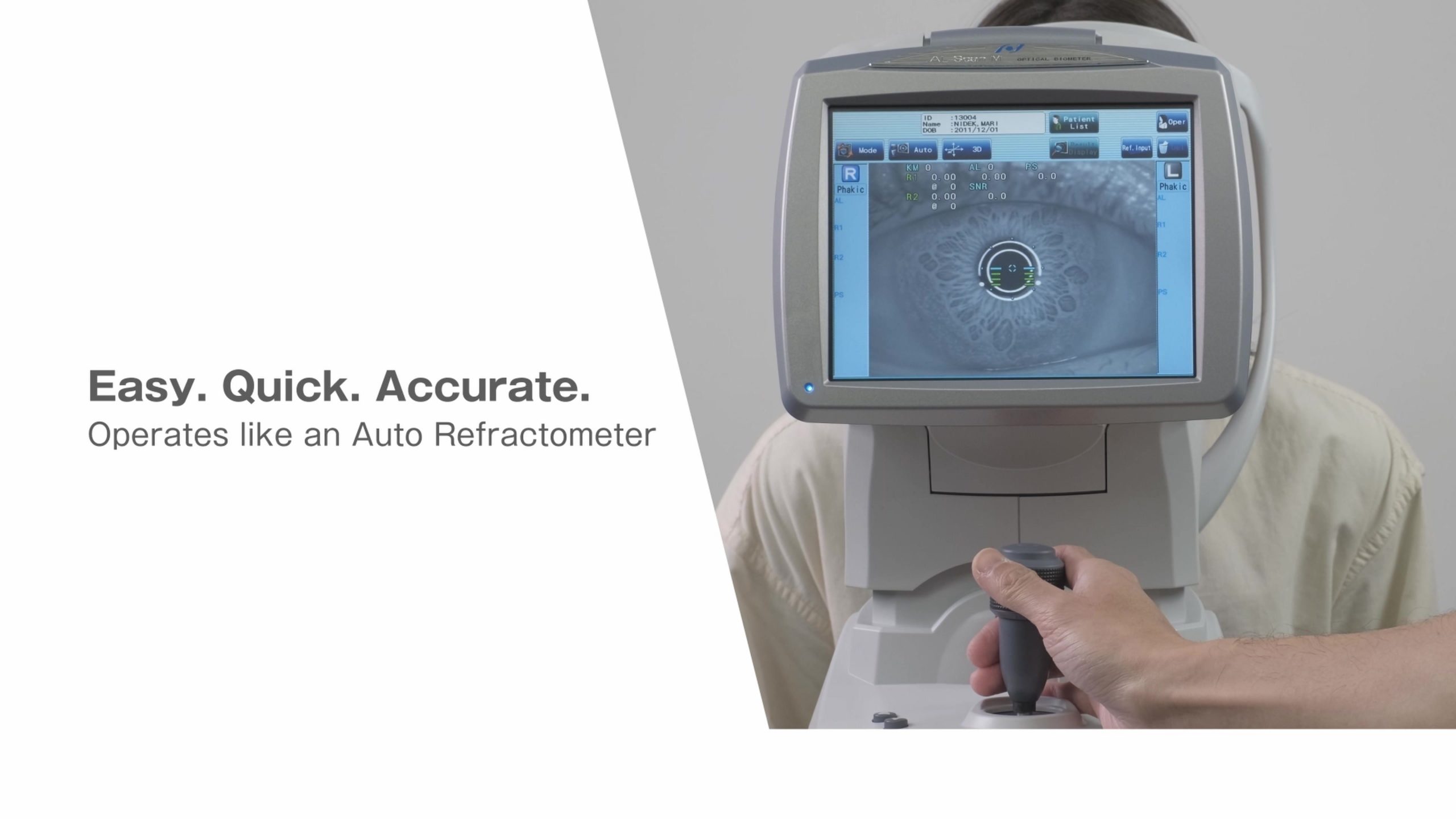 Fácil. Rápido. Preciso.